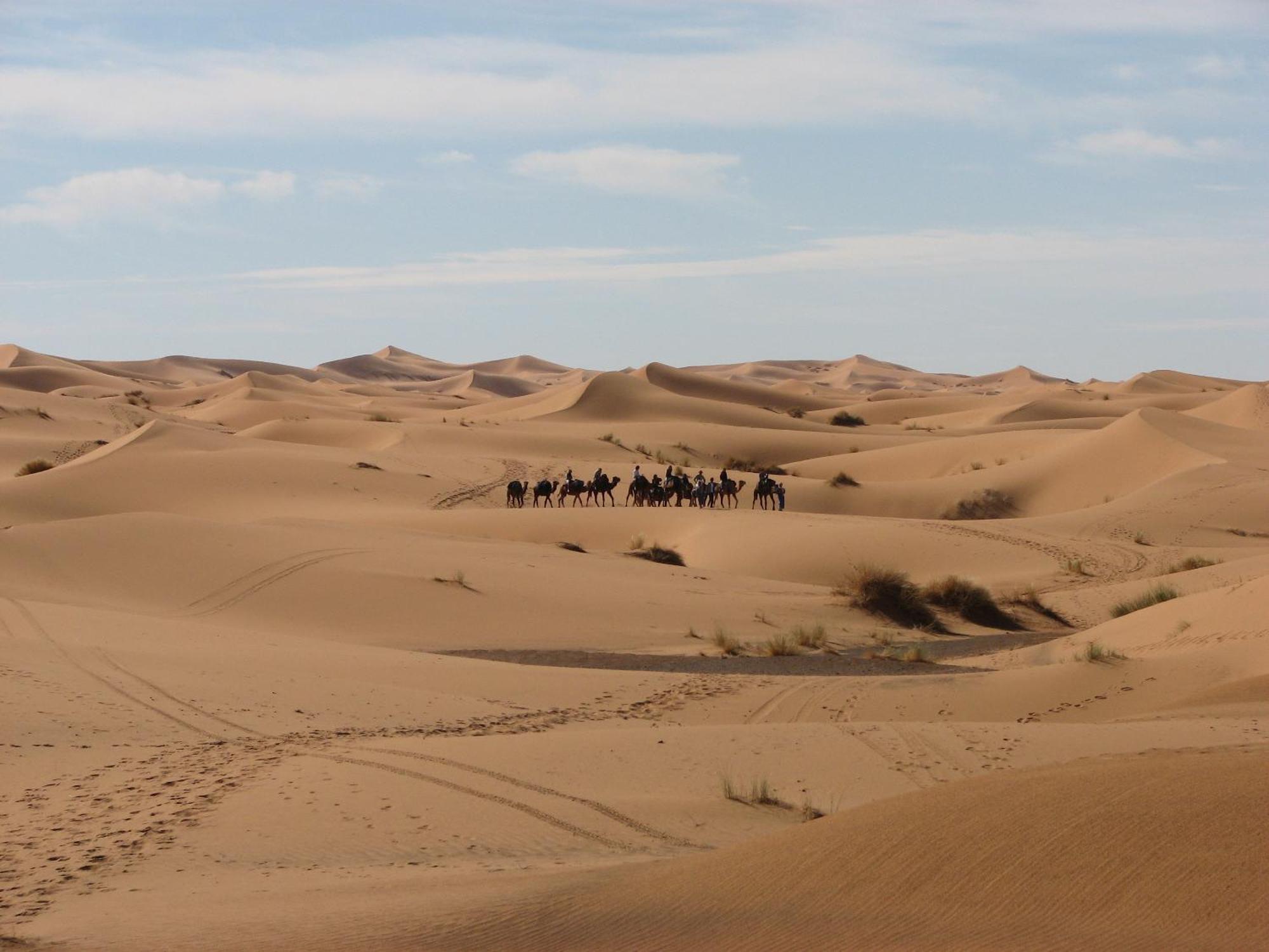 Hotel Kasbah Erg Chebbi à Merzouga Extérieur photo