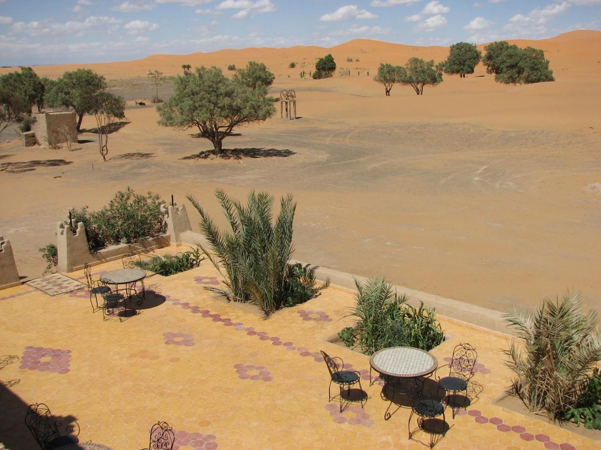 Hotel Kasbah Erg Chebbi à Merzouga Extérieur photo
