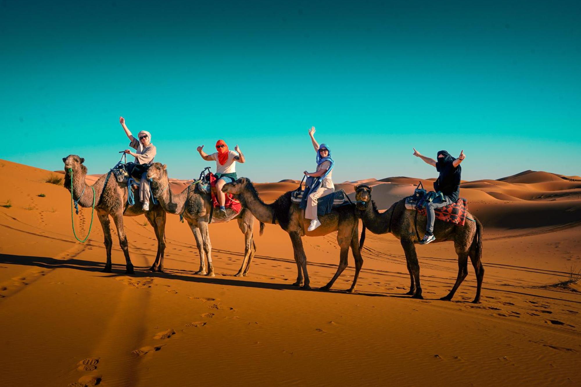 Hotel Kasbah Erg Chebbi à Merzouga Extérieur photo