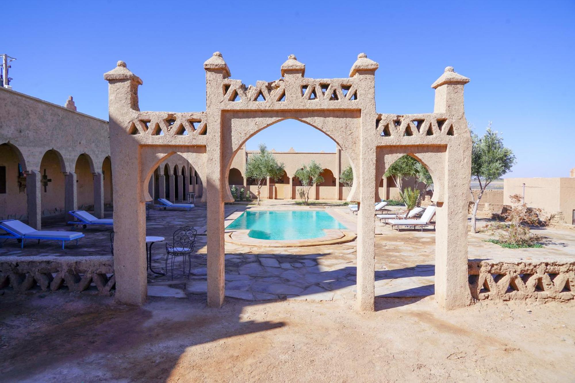 Hotel Kasbah Erg Chebbi à Merzouga Extérieur photo