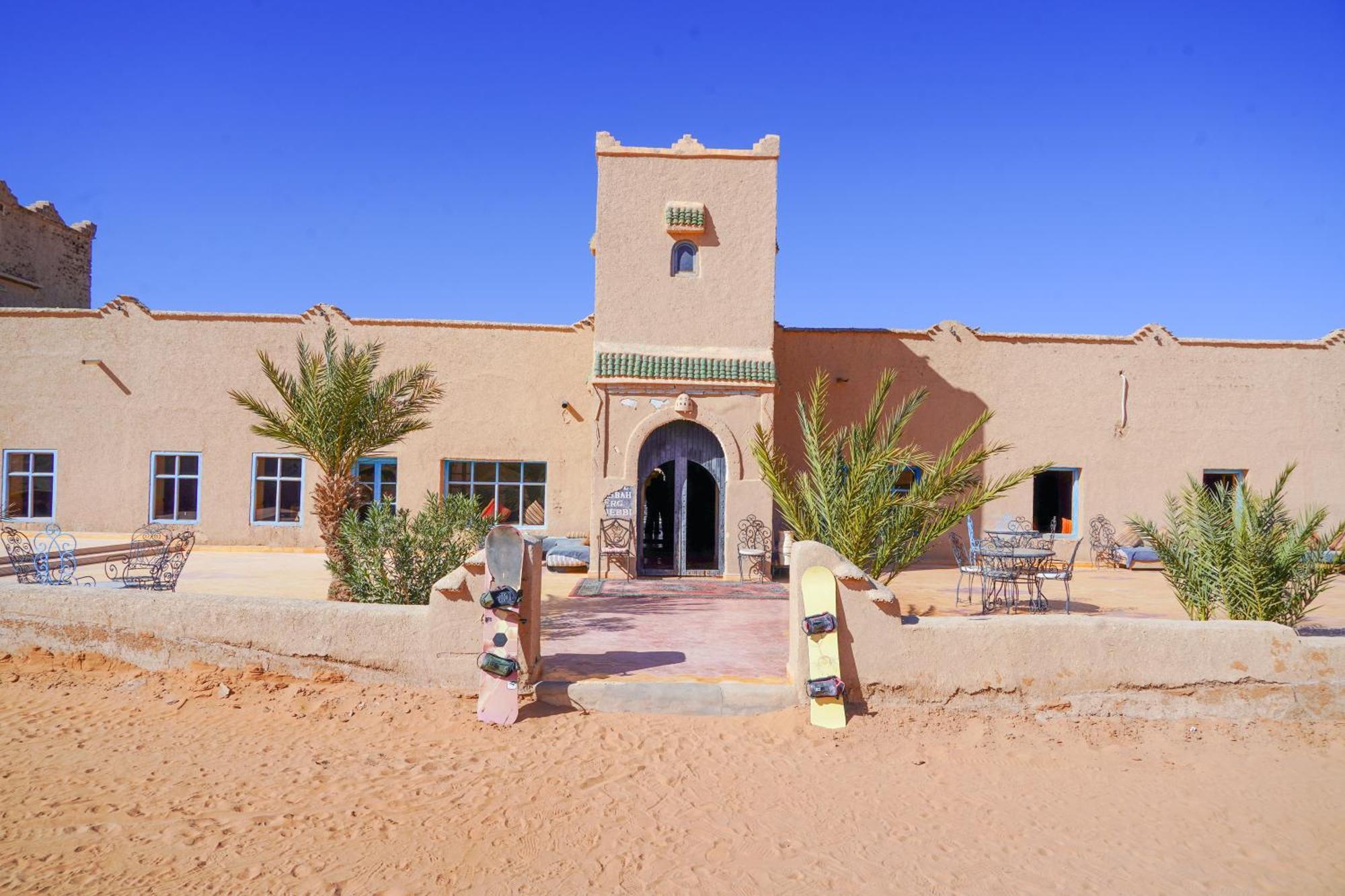 Hotel Kasbah Erg Chebbi à Merzouga Extérieur photo